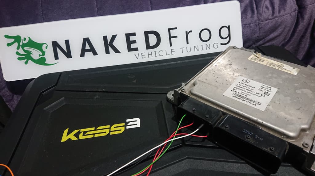 Engine bay tuning work